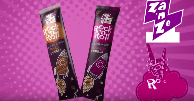 ZA ‘N ZEE ROCK N ROLL ICE CREAM