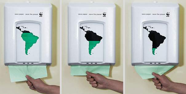 WWF – Save Paper – Save the Planet