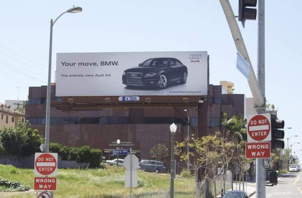 Brand advertisement war among giant companies 