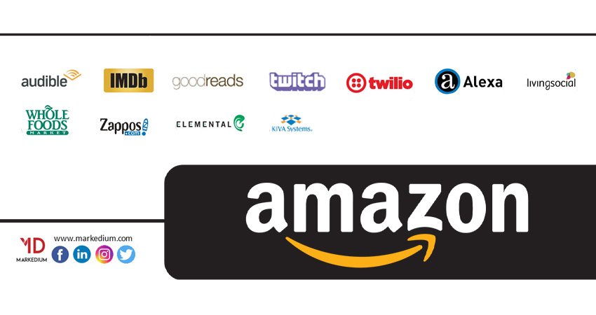 12 Key Subsidiaries That Took Amazon To The Apex Markedium
