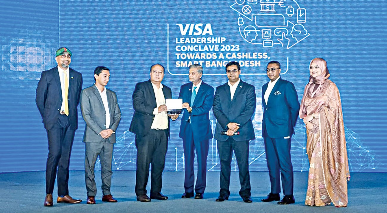 Brac Bank archives five awards from Visa