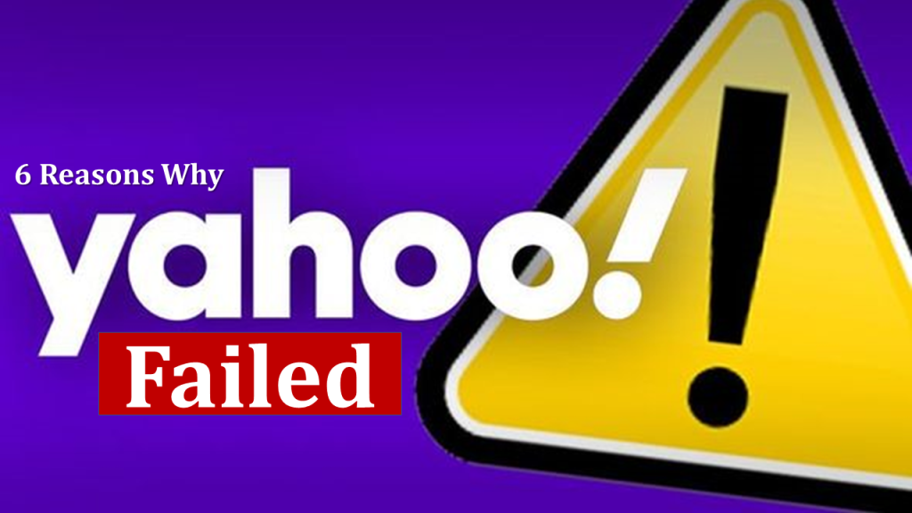 The Logical Explanations Behind Yahoo Failure! | Markedium