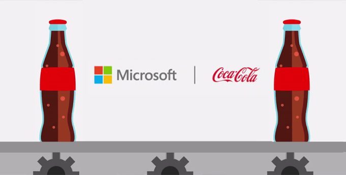 Coca-Cola & Microsoft Made Five Year Strategic Partnership