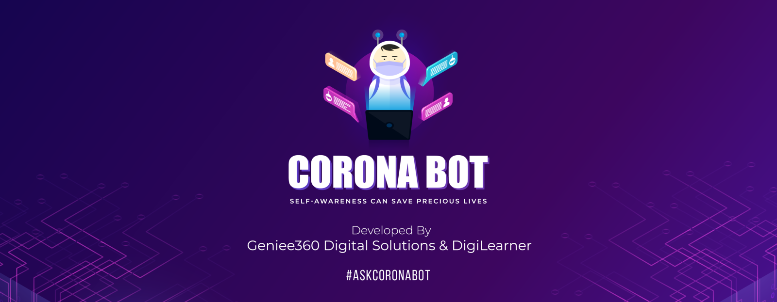 Corona Bot- A Chatbot Launched To Assist Covid -19 Emergency