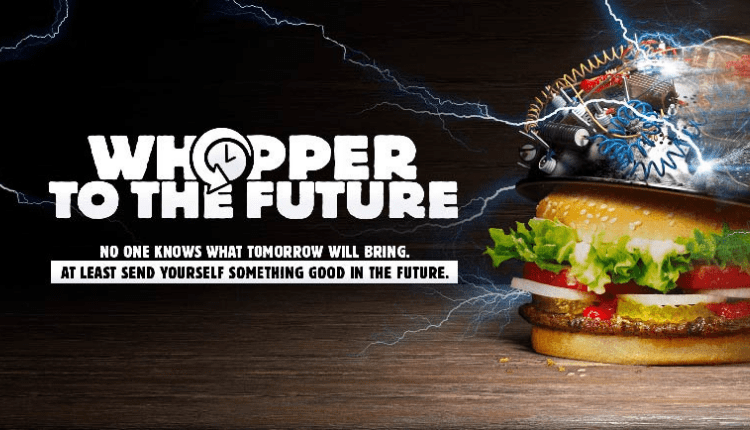 Burger King France Offers You A Get Way to ‘Whopper’ to the Future- Markedium