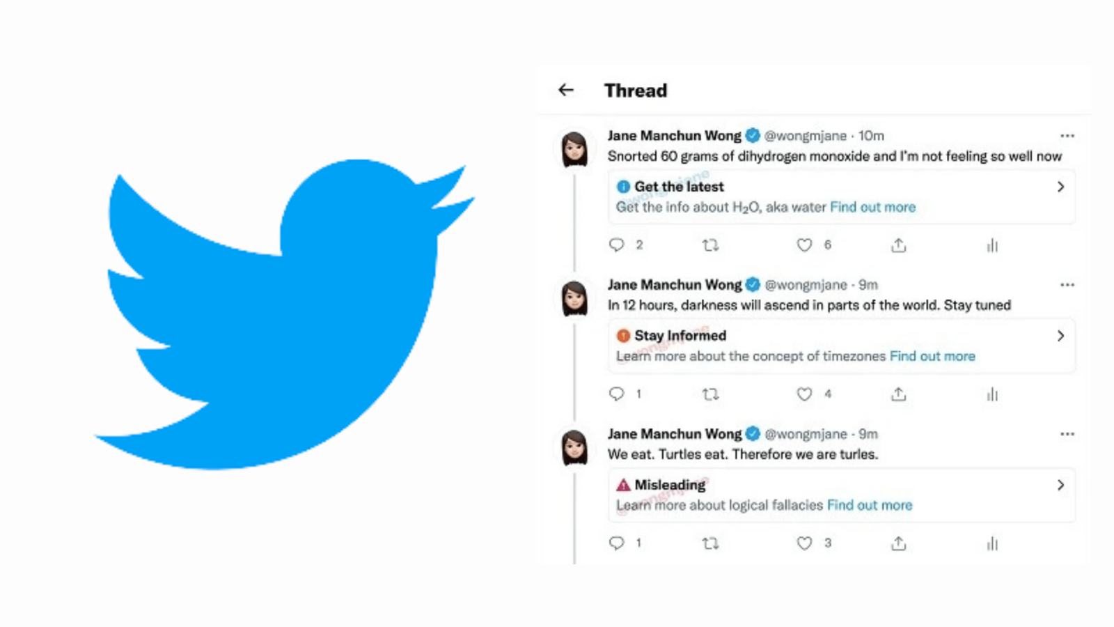 Twitter is testing new labels on tweets with potential misinformation