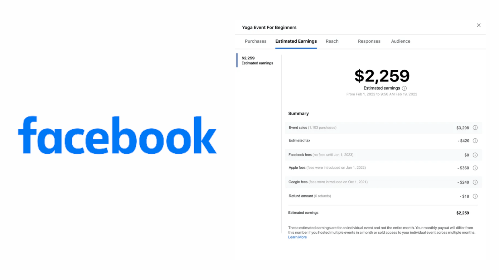 Facebook creators will be able to see how Google and Apple fees affect their earnings!