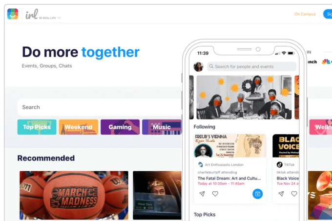 Social networking startup IRL to compete with Facebook groups!