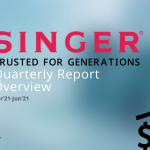 SINGER’S PROFITS INCREASED BY 250% IN Q2’21