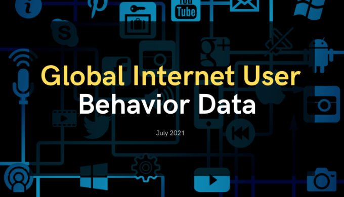 The State of Global Internet Usage and Behavior | July 2021