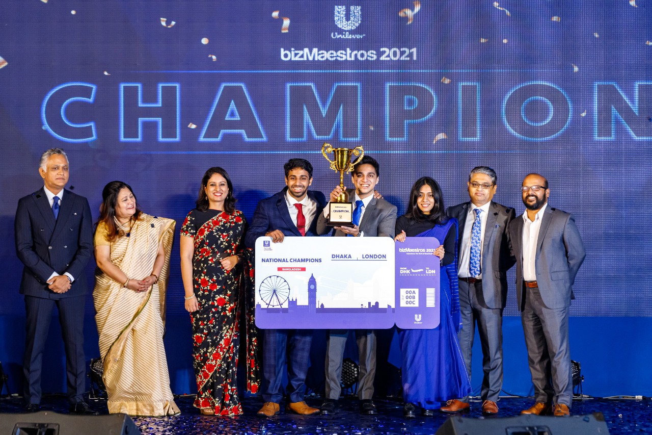 Team ‘The Dependables’ From North South University Wins Unilever’s BizMaestros 2021-Markedium