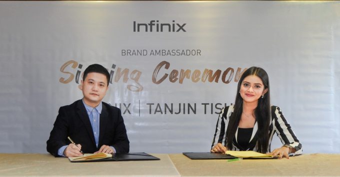 Tanjin Tisha Renews Contract as Infinix Brand Ambassador for 2022