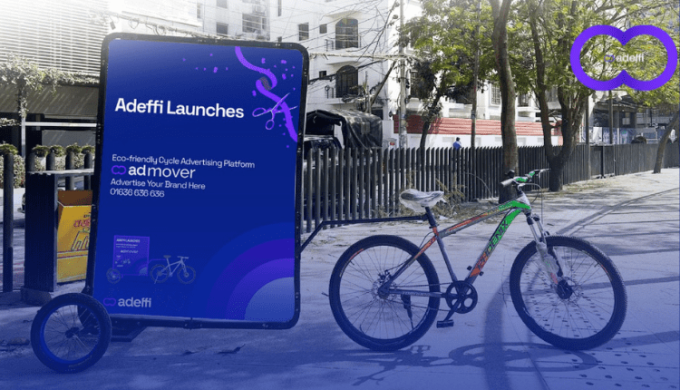 ADEFFI Limited Launches 'Admover' - A New Bicycle Advertising Service