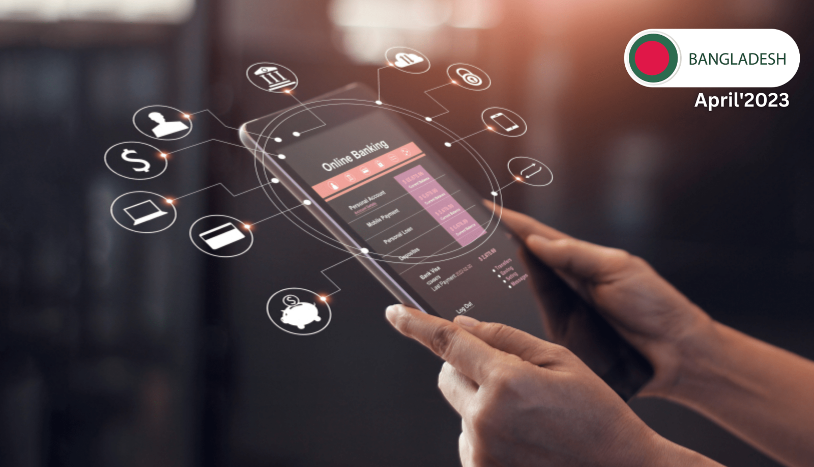 Internet Banking Transactions Increased by 94% YoY in April 2023