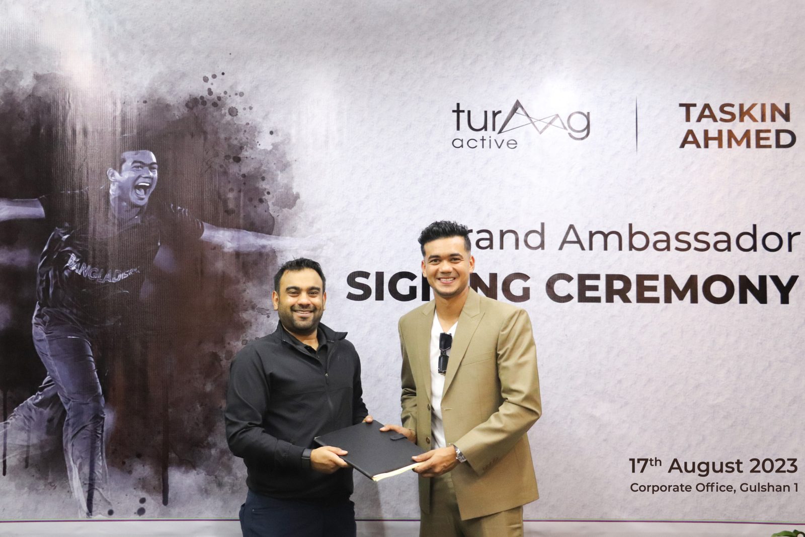Taskin Ahmed Signed As Turaag Active’s New Brand Ambassador