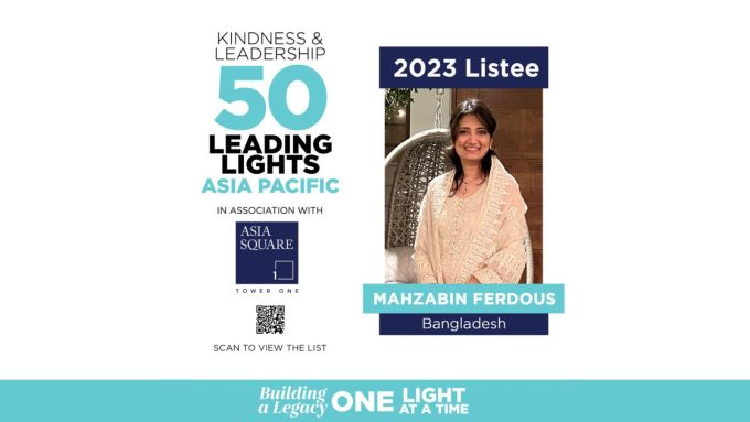 Mahzabin From Bangladesh Made It To Asia's Kindness List 2023