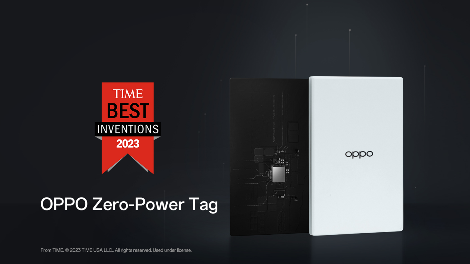 OPPO Zero-Power Tag is Named to TIME’s List of Best Inventions of 2023 for Envisioning a More Sustainable Future