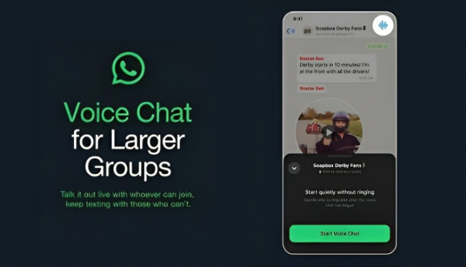 WhatsApp Revolutionizes Group Chats with New Audio Room Feature