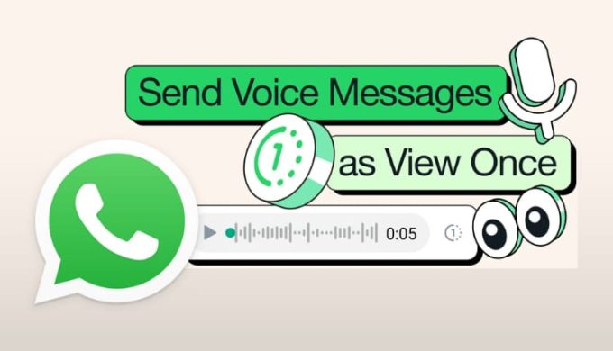 WhatsApp Introduces "View Once" Feature for Voice Messages