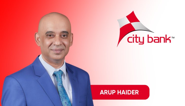 Arup Haider Appointed as New DMD of City Bank