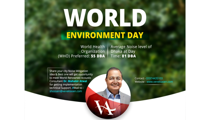 Veneklasen Associates Celebrates World Environment Day in Dhaka: Seeking Innovative Ideas to Mitigate Noise Pollution