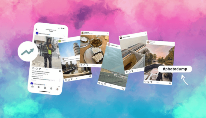 Instagram is Leaning into the 'Photo Dump' Trend