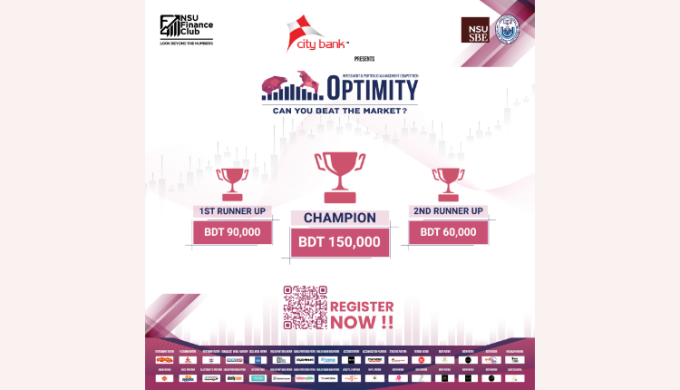 NSU Finance Club Organises Country’s First Investment & Portfolio Management Competition Optimity 2024