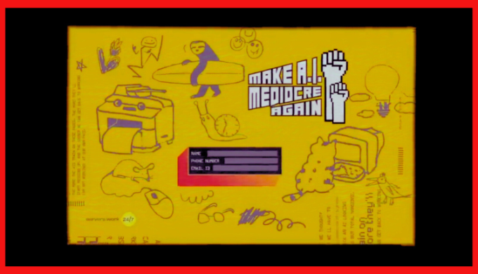 Make AI Mediocre Again