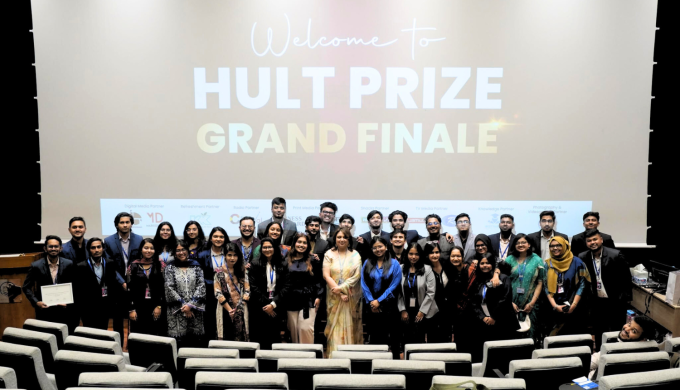 The Helping Hand Crowned By HULT PRIZE at BRAC University