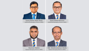 Tareq Refat Ullah Khan & Syed Abdul Momen promoted to AMD and Nazmur Rahim & Md. Muniruzzaman Molla to DMD,  BRAC Bank