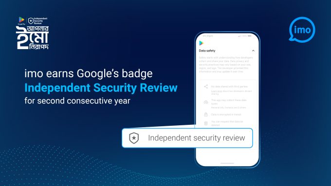 imo earns Google’s “Independent Security Review” badge for second consecutive year
