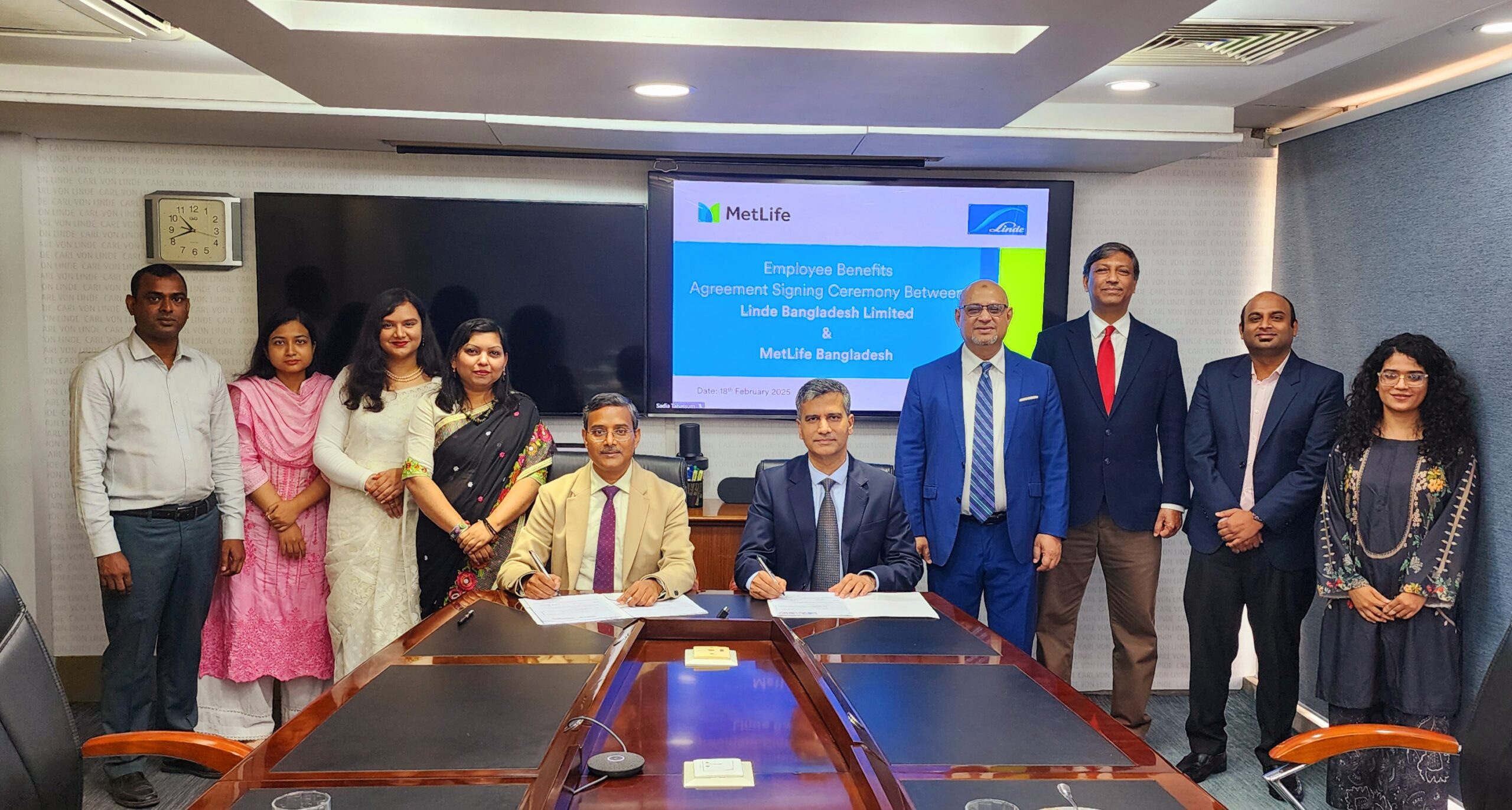 Linde Bangladesh Limited to get insurance services from MetLife - Markedium