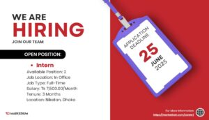 Internship Opportunity at Markedium | June 2025
