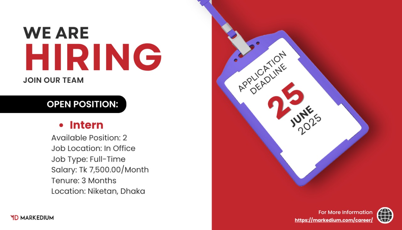 Internship at Markedium June 25