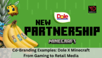 co branding examples dole minecraft healthy eating