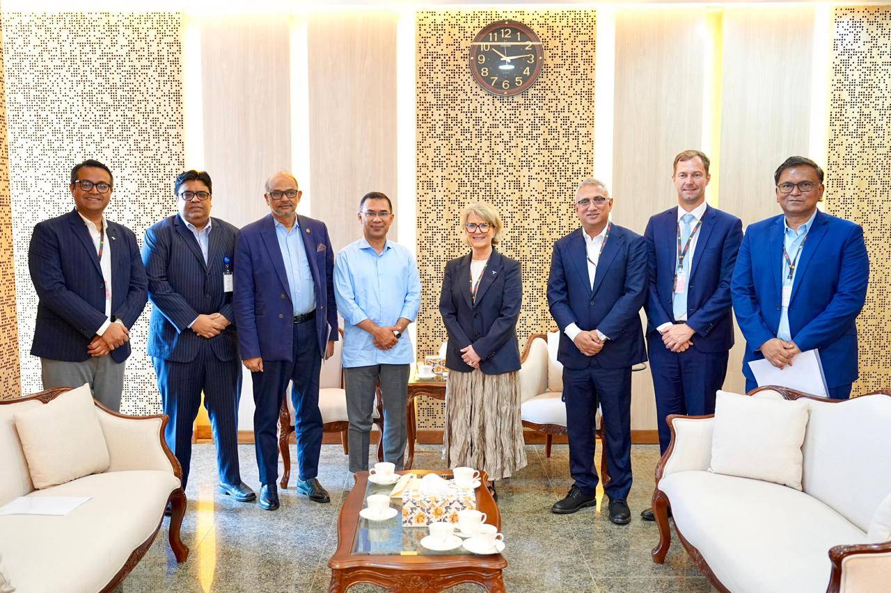 Photo Telenor Group CEO Discusses Digital Future with Prime Minister Tarique Rahman During Visit to Dhaka
