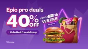 foodpanda Pandapro proweeks