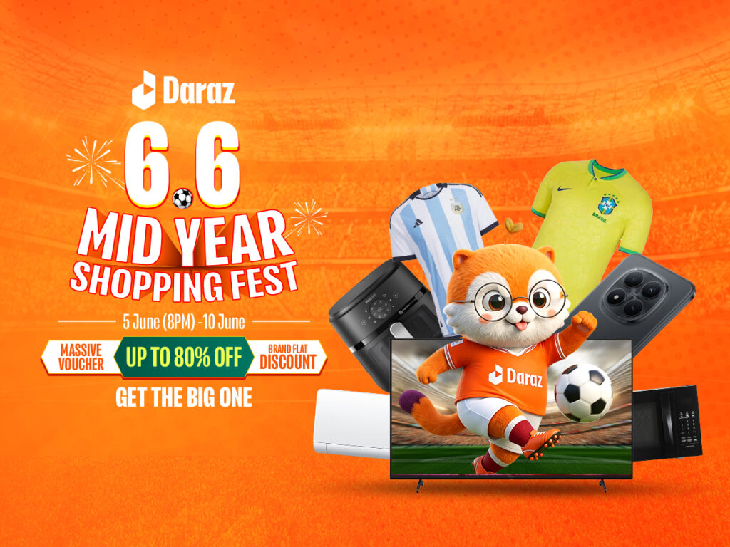 Daraz 6.6 Mid-Year Shopping Fest Brings Unmissable Deals, Exclusive Brand Discounts and Exciting Rewards for Shoppers Nationwide 54 Photo 1