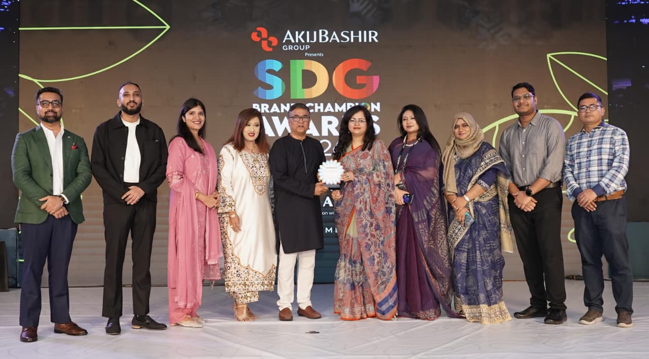 Picture Grameenphone Wins Most Sustainable Telecommunication Company of the Year Award