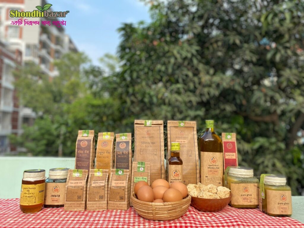 Shondhibazar: Connecting Farmers and Families Through Safe Food 54 product set 1