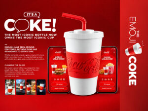 Coca Cola Iconic Cup Campaign
