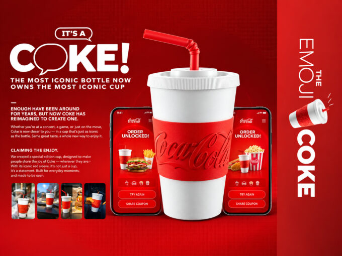 Coca Cola Iconic Cup Campaign