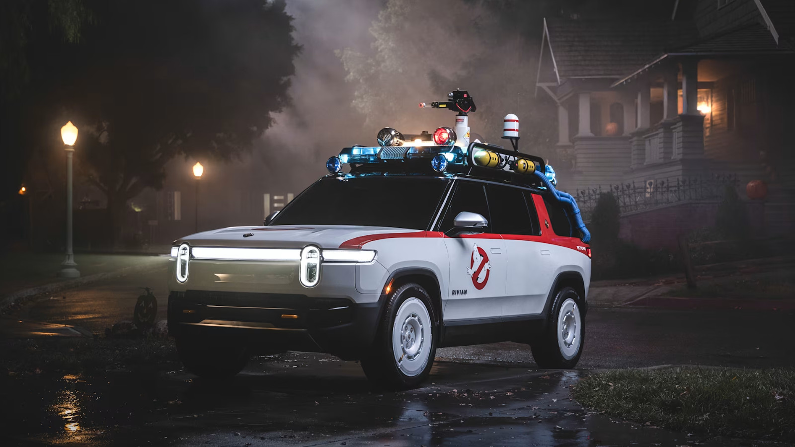 Rivian has taken a different approach this year by bringing Ghostbusters into its electric vehicles through a custom SUV, a campaign film featuring Bill Murray and a limited-time software update